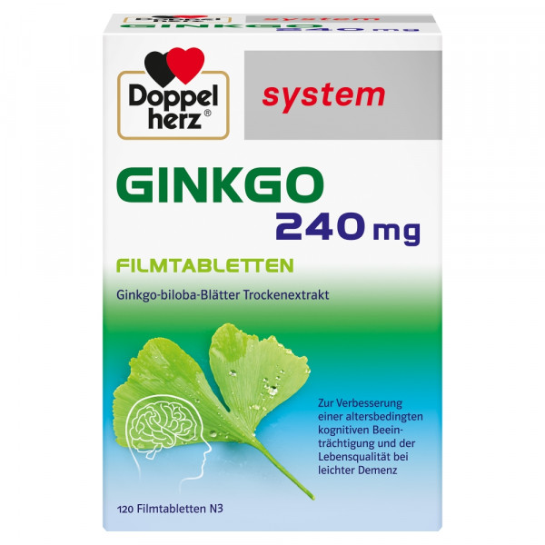 Symbolbild Doppelherz Ginkgo 240mg