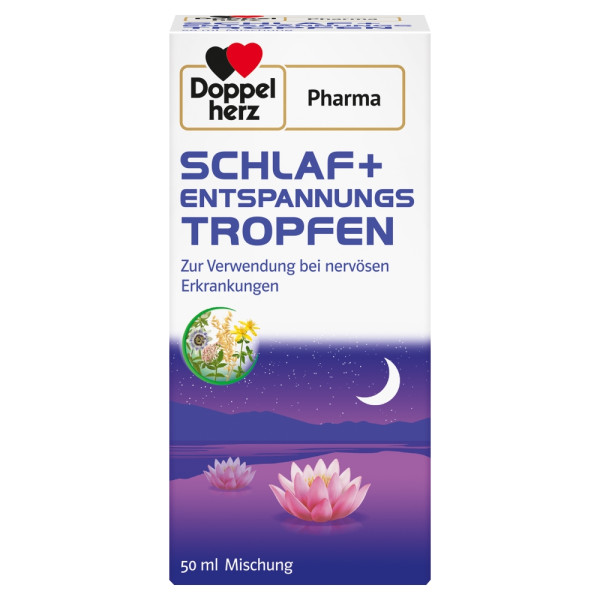 Symbolbild SCHLAF + ENTSPANNUNGS TROPFEN von DoppelherzPharma