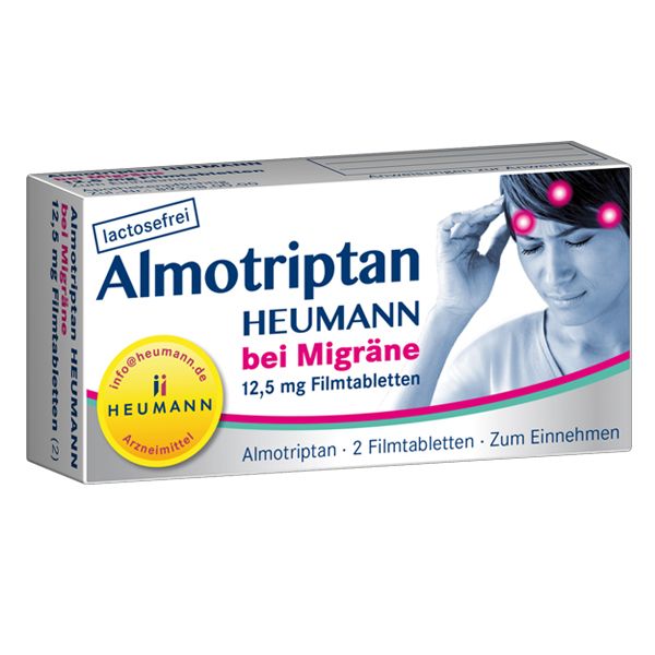 Symbolbild Almotriptan Heumann bei Migräne