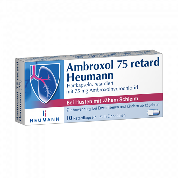 Symbolbild Ambroxol 75 retard Heumann