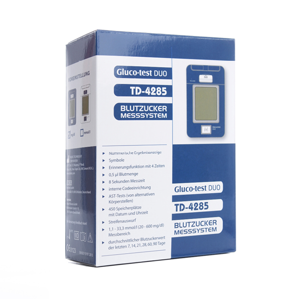 Symbolbild Gluco-test DUO® Starterset mg/dl