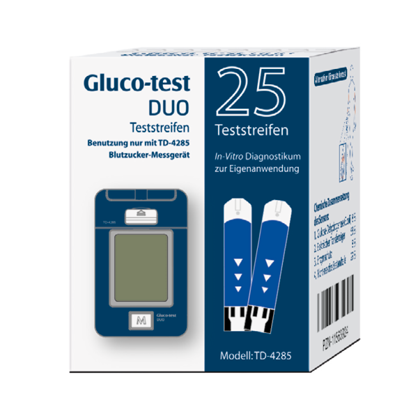 Symbolbild Gluco-test DUO®  Blutzuckerstreifen