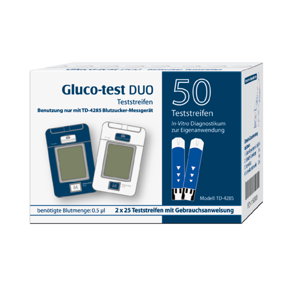 Symbolbild Gluco-test DUO®  Blutzuckerstreifen