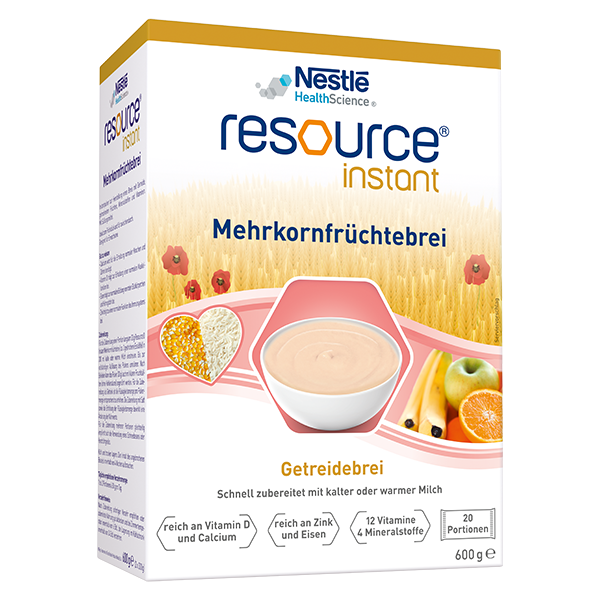 Symbolbild Resource® Mehrkorn-Früchtebrei