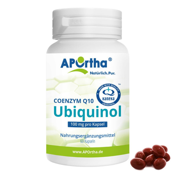 Symbolbild Kaneka Ubiquinol™ 100 mg Coenzym Q10 - 60 Kapseln